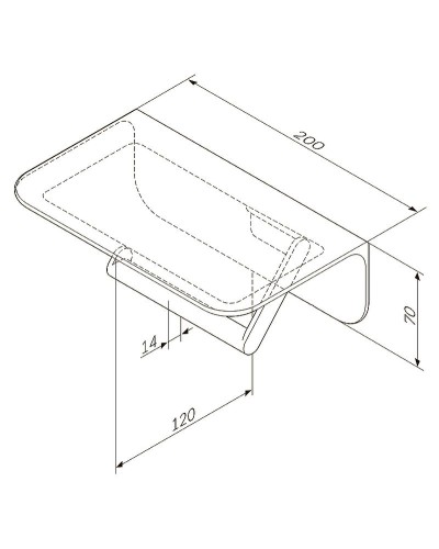 Держатель туалетной бумаги AM.PM Sensation A30341500 хром