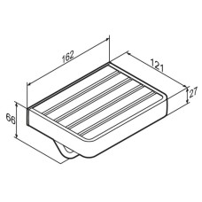 Держатель туалетной бумаги Damixa Jupiter DA77341500