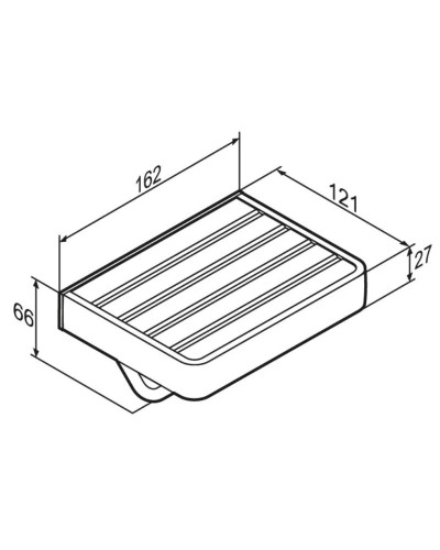 Держатель туалетной бумаги Damixa Jupiter DA77341500