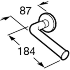 Держатель туалетной бумаги Roca Hotels 816725001