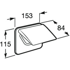 Держатель туалетной бумаги Roca Hotels 816720001