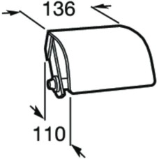 Держатель туалетной бумаги Roca Hotels Classic 815437001