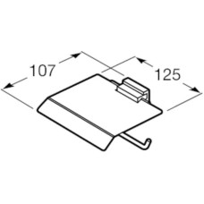 Держатель туалетной бумаги Roca Rubik 816849024