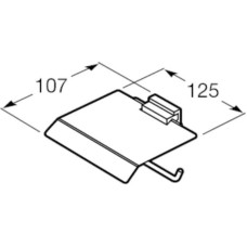 Держатель туалетной бумаги Roca Rubik 816849001