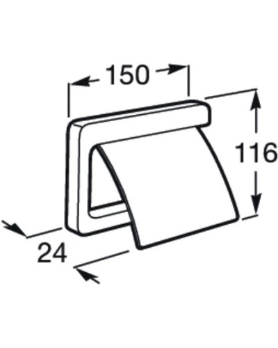 Держатель туалетной бумаги Roca Tempo 817033001