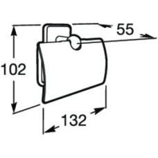Держатель туалетной бумаги Roca Victoria 816662001