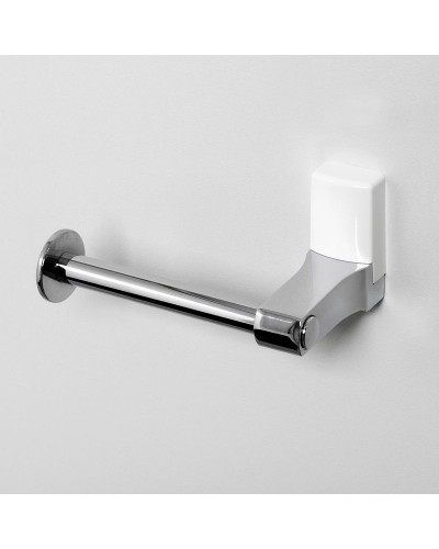 Держатель туалетной бумаги WasserKRAFT Leine K-5096W Хром Белый