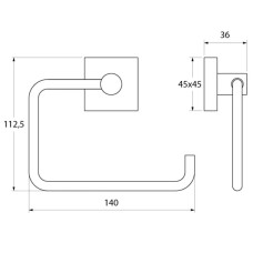 Держатель туалетной бумаги IDDIS Edifice EDISB00I43