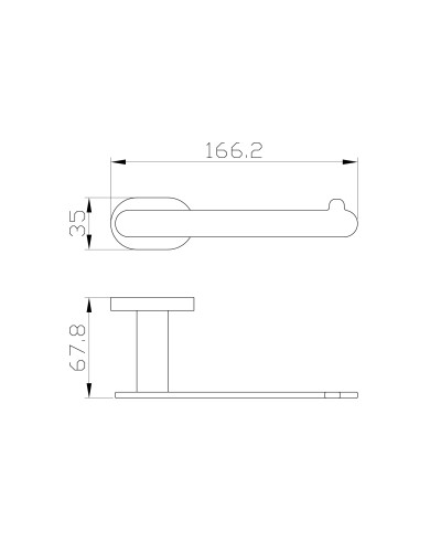 Держатель для туалетной бумаги без крышки WONZON & WOGHAND, Глянцевое золото (WW-8416-LG)