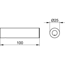 Держатель запасного рулона KEUCO Reva  12863010000