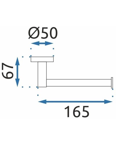 Держатель туалетной бумаги Rea Mist REA-80024