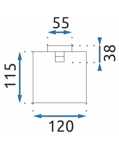 Держатель туалетной бумаги Rea Mist REA-80045