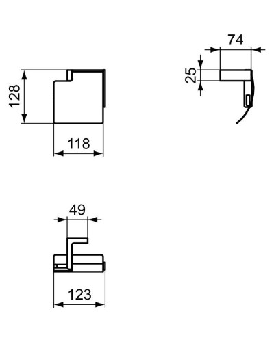 Держатель туалетной бумаги Ideal Standard Conca T4496A5