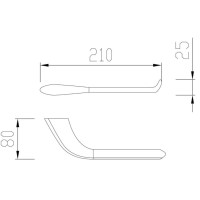 Держатель туалетной бумаги Abber Nord AA1531B