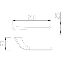 Держатель туалетной бумаги Abber Nord AA1531