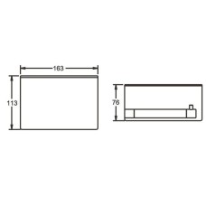 Держатель туалетной бумаги Rose RG3005H-1