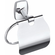 Держатель для туалетной бумаги с крышкой WONZON & WOGHAND, Хром (WW-1601)