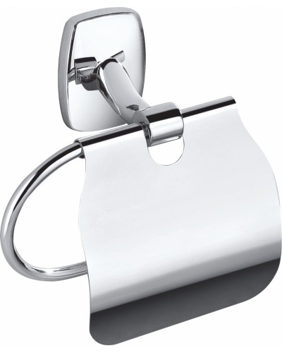 Держатель для туалетной бумаги с крышкой WONZON & WOGHAND, Хром (WW-1601)