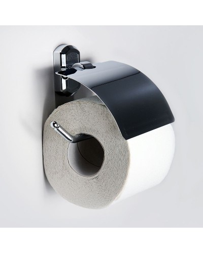 Держатель туалетной бумаги WasserKRAFT Oder K-3025 с крышкой Хром