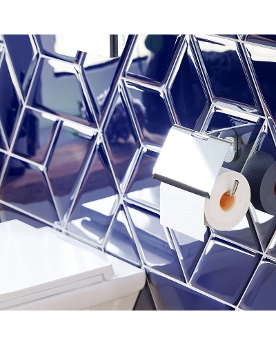 Держатель туалетной бумаги AM.PM Joy A84341400 с крышкой Хром