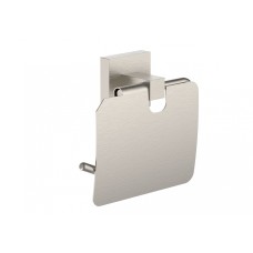 Держатель для туалетной бумаги с крышкой WONZON & WOGHAND, Брашированный никель (WW-8926-BN)