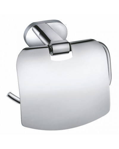 Держатель для туалетной бумаги с крышкой WONZON & WOGHAND, Хром (WW-8426)