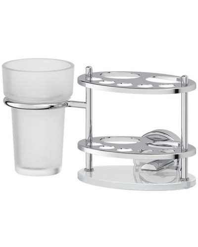 Стакан для зубных щеток FBS Ellea 061 Хром