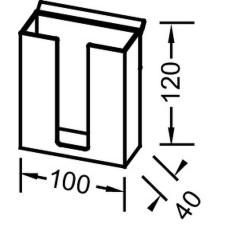 Держатель для ватных дисков Jacob Delafon Sherwood EB1844RU-NF Хром