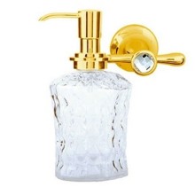 Дозатор для жидкого мыла Boheme Chiaro 10515 Золото