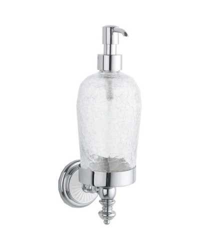 Дозатор для жидкого мыла Boheme Vogue Bianco 10147 Хром