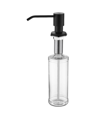 Дозатор для моющего средства Paulmark Rein D002-418 Черный металлик