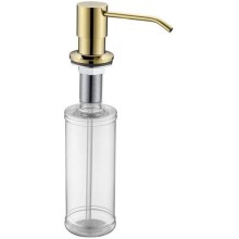 Дозатор для моющего средства Paulmark Rein D002-G Золото