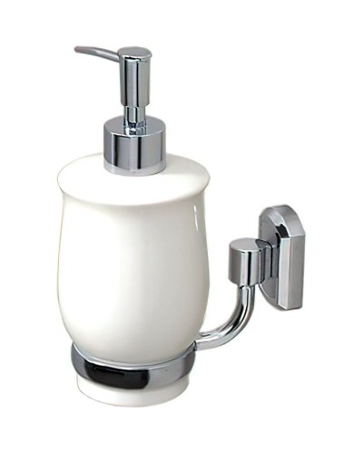 Дозатор для жидкого мыла WasserKRAFT K-24199 Хром Белый