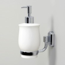 Дозатор для жидкого мыла WasserKRAFT K-24199 Хром Белый