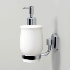 Дозатор для жидкого мыла WasserKRAFT K-24199 Хром Белый