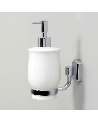 Дозатор для жидкого мыла WasserKRAFT K-24199 Хром Белый