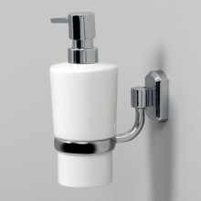 Дозатор для жидкого мыла WasserKRAFT K-28199 Хром Белый