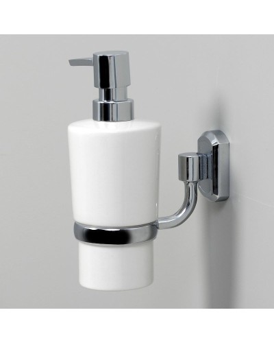 Дозатор для жидкого мыла WasserKRAFT K-28199 Хром Белый