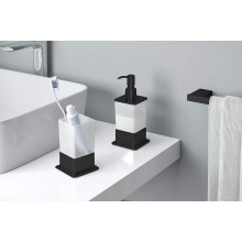 Дозатор жидкого мыла Excellent Riko DOEX.1616BL Черный