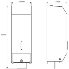 Дозатор Bemeta Hotel Equipment 123209013