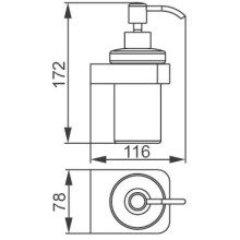 Дозатор Aquanet 00187076