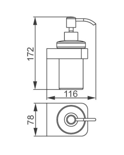 Дозатор Aquanet 00187076