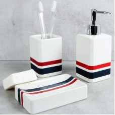 Дозатор жидкого мыла Fixsen Tomy FX-231-1 Белый Синий Красный