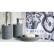 Дозатор для жидкого мыла Fixsen Nero FX-240-1 Серый