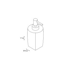 Дозатор для жидкого мыла Fixsen Balk FX-270-1 Бежевый