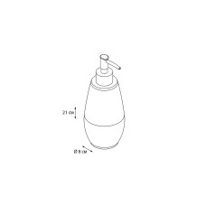 Дозатор для жидкого мыла Fixsen Balk FX-260-1 Хром