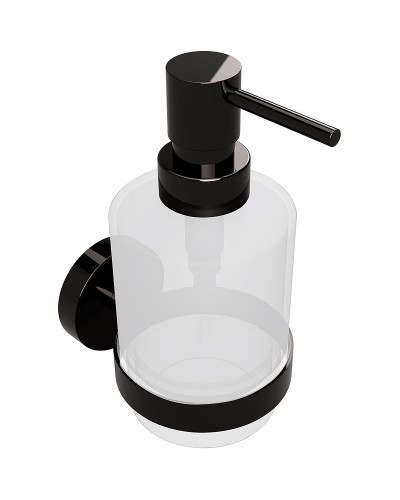 Дозатор для жидкого мыла Bemeta Hematit 159109102 Антрацит глянец