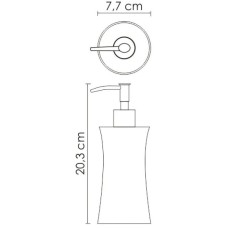 Дозатор 300 мл WasserKRAFT Salm K-7699