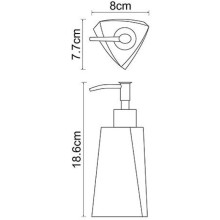 Дозатор 200 мл WasserKRAFT Ohre K-37799
