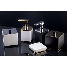 Дозатор для жидкого мыла Boheme 10969-W-CR Белый Хром